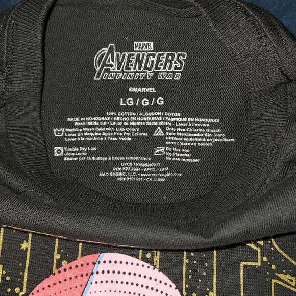 NWOT short sleeve Thanos shirt size L - Picture 3 of 3